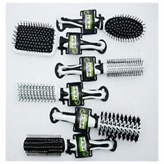 HAIR ACADEMY HAIR BRUSHES DISPLAY ASSORTED