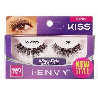 KISS I-ENVY STRIP LASHES - SO WISPY 06 #KPE65