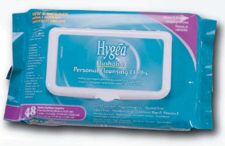 Hygea Personal Wipe Soft Pack Aloe Floral Scent, Case of 576