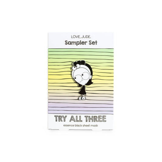 Love, Jude Try All Three Sheet Mask Sampler Set