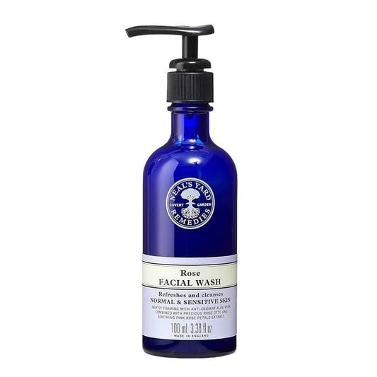 Neal's Yard Remedies Rose Facial Wash Normal & Sensitive Skin 100mL