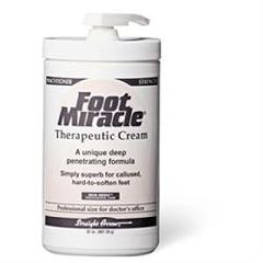 Foot Miracle Moisturizer Foot 32 oz. Pump Bottle Cream Fresh Scent 1 Count
