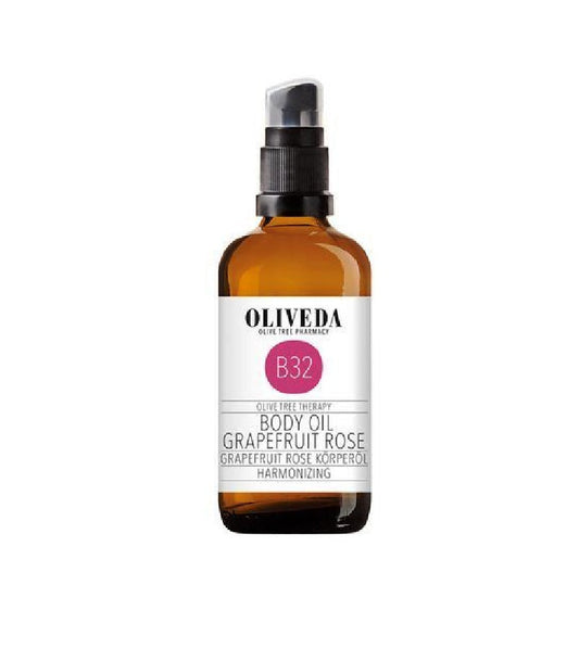OLIVEDA Grapefruit Rose Body Oil (B32) - 100 ml